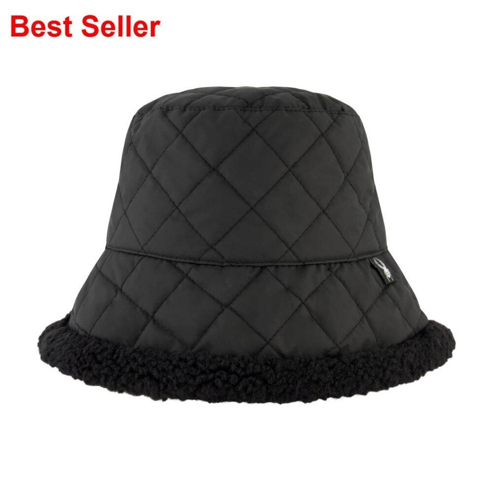 Reversible Sherpa Bucket Hat, Adjustable Fit, Winter Accessory